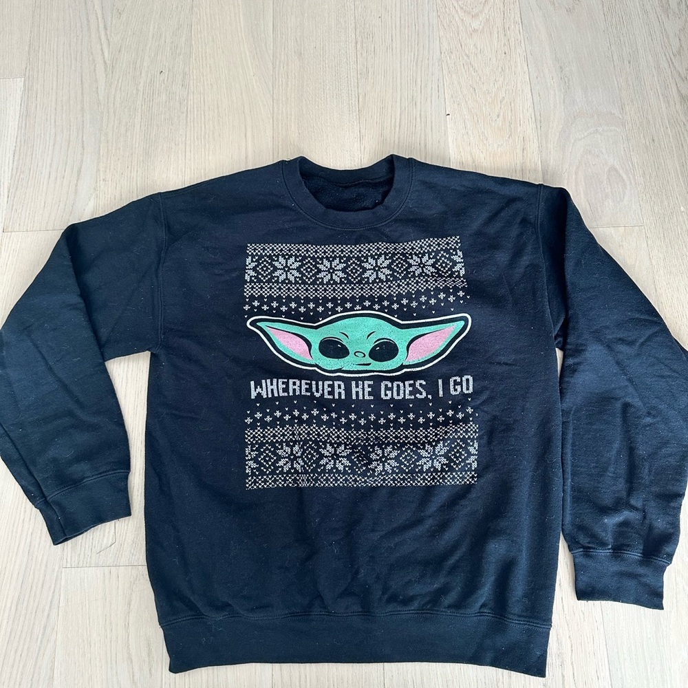 Star Wars Black Graphic Men's Sweater